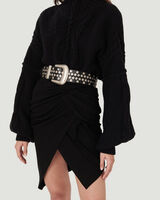 LYME OVERSIZED KNIT TURTLENECK SWEATER image number null